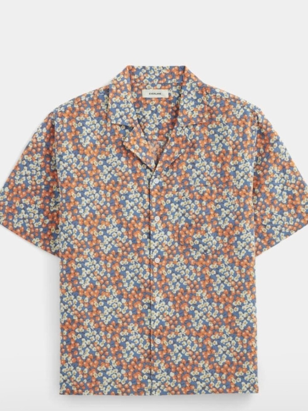 Everlane The Textured Resort Shirt Nwt
